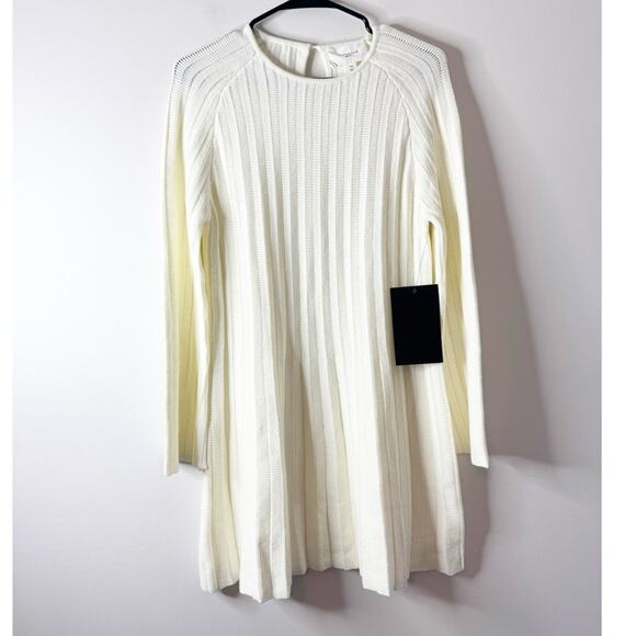 New Tuckernuck POMANDER PLACE Ivory Adi Knit Dress medium - Picture 4 of 7